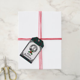 Clan Davidson Wappen Abzeichen & Tartan Holiday Geschenkanhänger