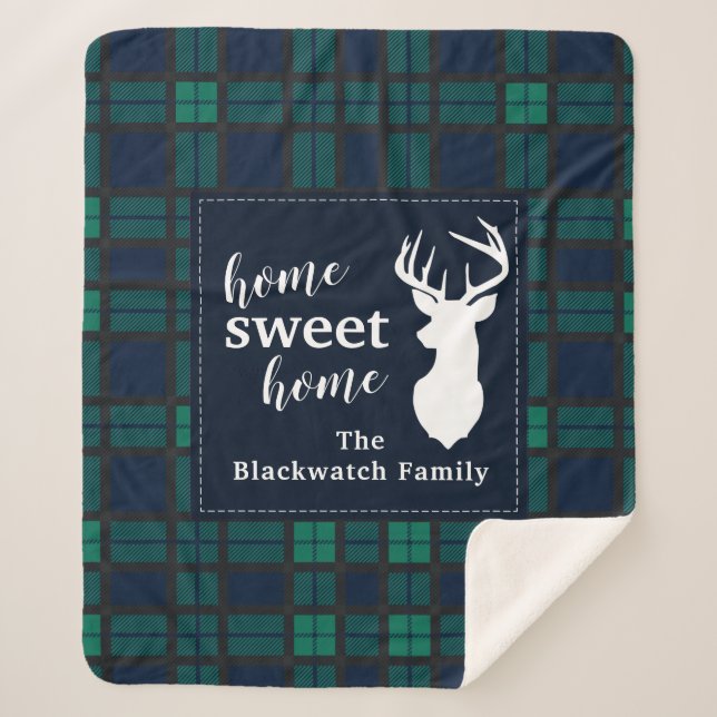 Clan de vacances Plaid Blackwatch Tartan (Devant)