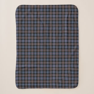 Clan der Mackenzie Brown und blauer Sherpadecke