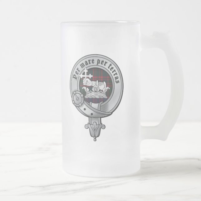 Clan-Donald-Tasse Mattglas Bierglas (Rechts)
