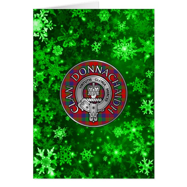 Clan Donnachaidh | Robertson Crest & Tartan (Devant)