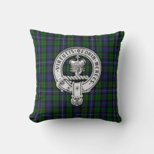 Clan Donnachaidh (Robertson) Wappen /Jagd Tartan Kissen
