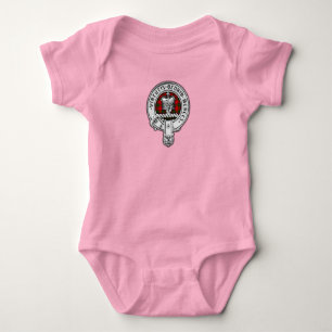 Clan Donnachaidh (Robertson) Wappen & Tartan Baby Strampler
