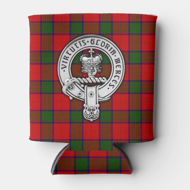 Clan Donnachaidh (Robertson) Wappen & Tartan Dosenkühler (Vorderseite)