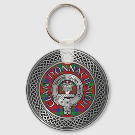 Clan Donnachaidh | Robertson Wappen & Tartan Knot Schlüsselanhänger