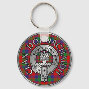 Clan Donnachaidh   Robertson Wappen & Tartan Schlüsselanhänger