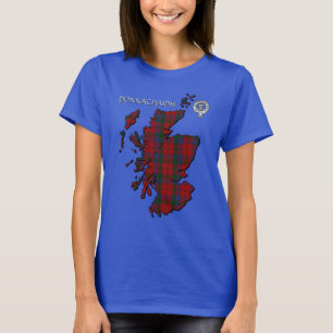 Clan Donnachaidh (Robertson) Wappen & Tartan T-Shirt