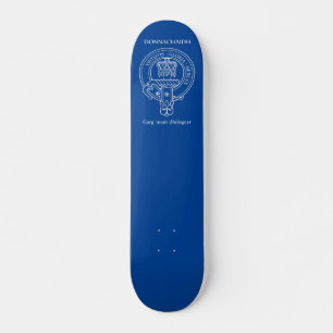 Clan Donnachaidh (Robertson) Wappen & War Cry Skateboard