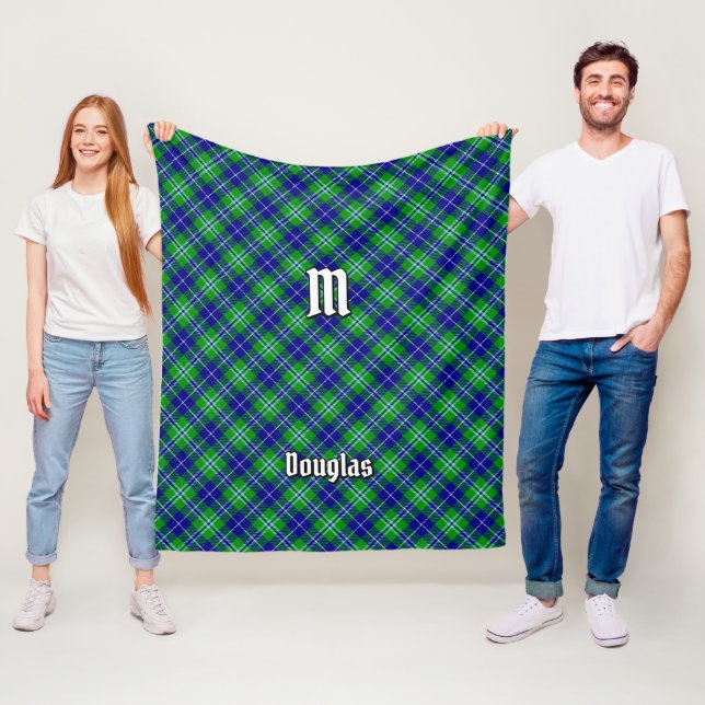 Clan Douglas Tartan Fleecedecke (Beispiel)
