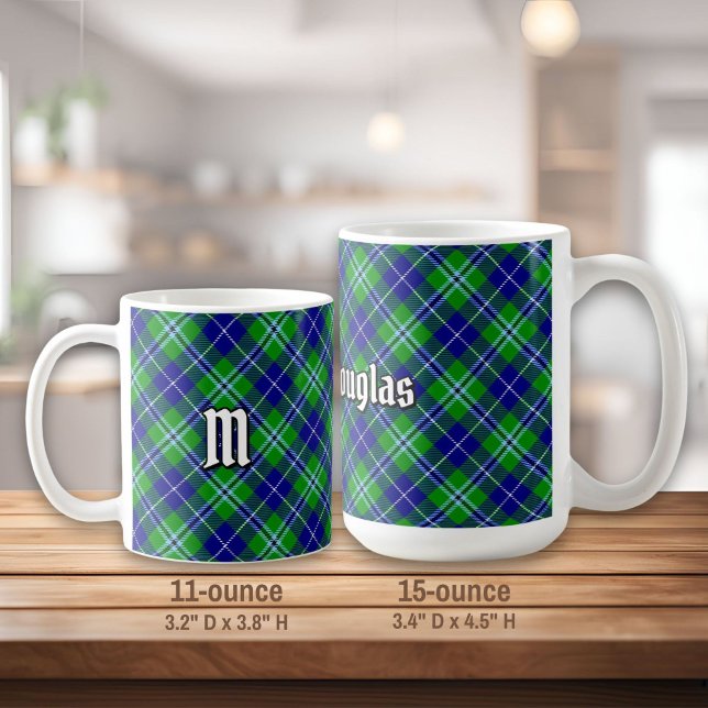 Clan Douglas Tartan Kaffeetasse (Von Creator hochgeladen)