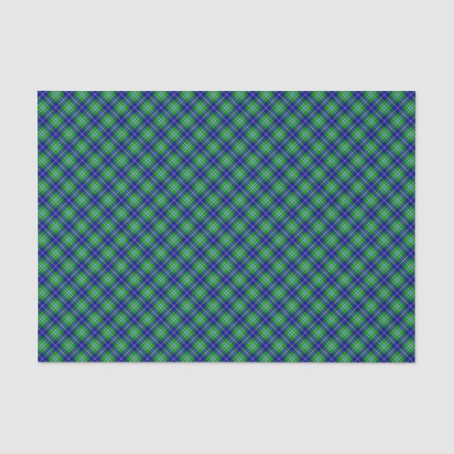 Clan Douglas Tartan Seidenpapier (Vorderseite)