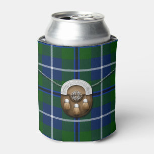 Clan Douglas Tartan und Sporran Dosenkühler