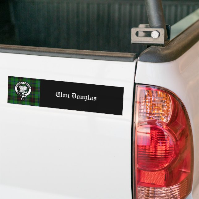 Clan Douglas Tartan Wappen Autoaufkleber (Auf Lkw)