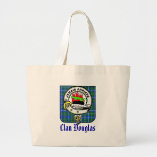 , Clan-Douglas-Tasche es aller Jumbo Stoffbeutel
