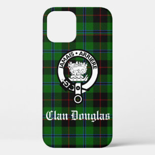 Clan Douglas Wappen Abzeichen & Tartan Case-Mate iPhone Hülle