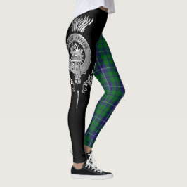 Clan Douglas Wappen & Tartan Leggings
