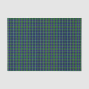 Clan-Douglastartan-kariertes Seidenpapier