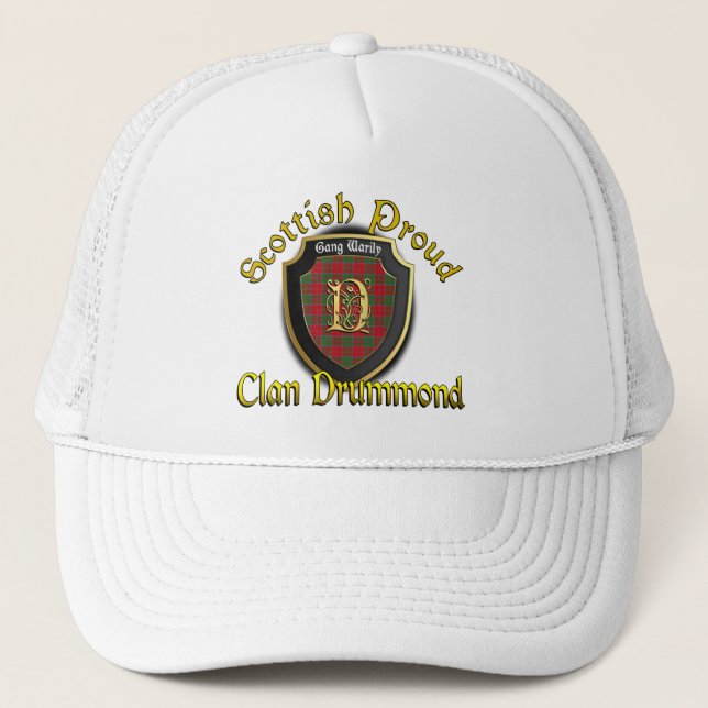 Clan Drummond Casquette de dynastie écossaise (Devant)