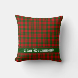 Clan Drummond Tartan individuell anpassbar Kissen