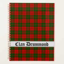 Clan Drummond Tartan individuell anpassbar