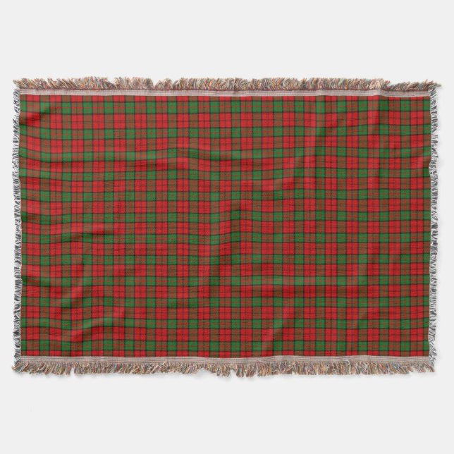 Clan Dunbar Tartan Decke (Vorderseite)