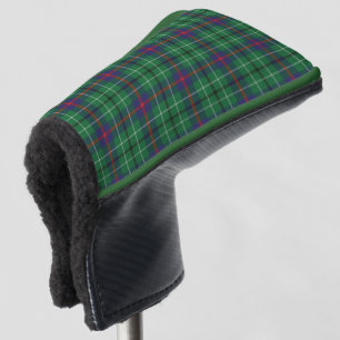 Clan Duncan Kariert Green Black Karo Tartan Golf Headcover