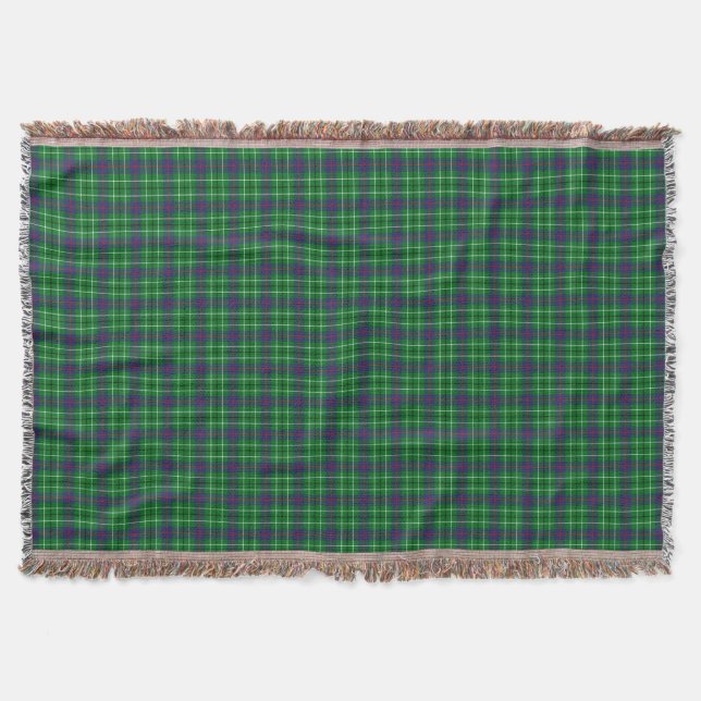 Clan-Duncan-Tartan Decke (Vorderseite)
