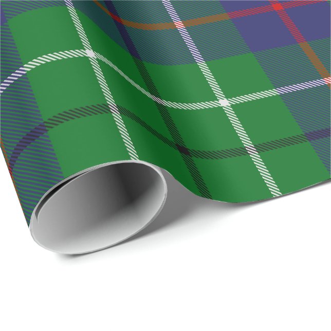 Clan Duncan Tartan Geschenkpapier (Rolleneckpunkt)