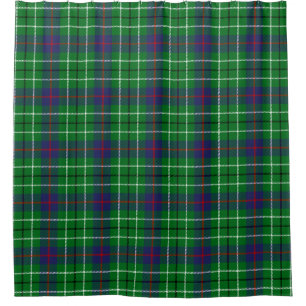Clan Duncan Tartan Kariert Duschvorhang