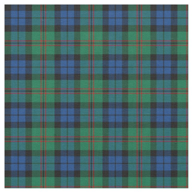 Clan Dundas Tartan Stoff (Nahaufnahme)