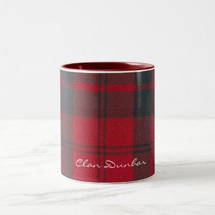 Clan écossais Dunbar Tartan Designer Mugs