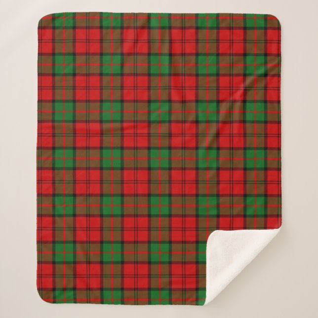 Clan écossais Dunbar Tartan Plaid (Devant)