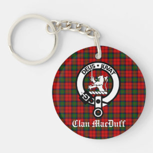 Clan écossais MacDuff Tartan et Crest Badge