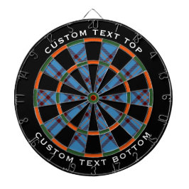 Clan Elliot Ancient Tartan Dart Board Dartscheibe