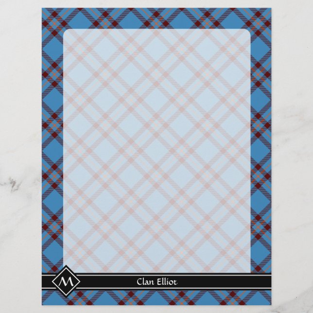 Clan Elliot Ancient Tartan Flyer (Vorne)