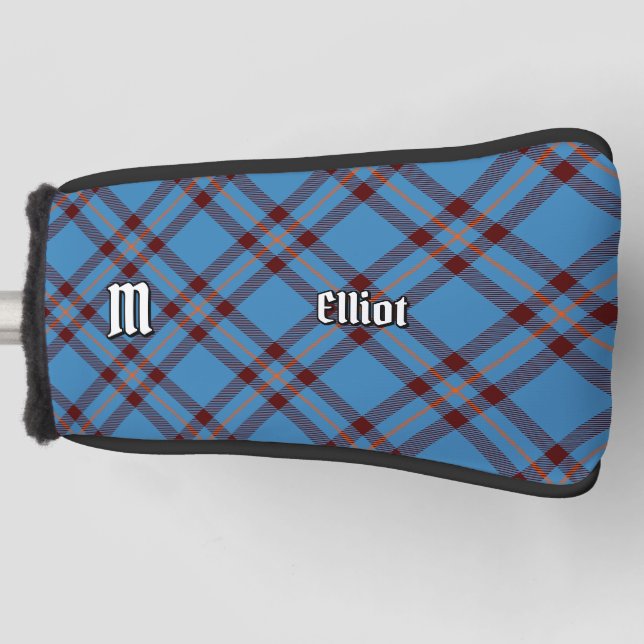 Clan Elliot Ancient Tartan Golf Head Cover Golf Headcover (Vorderseite)