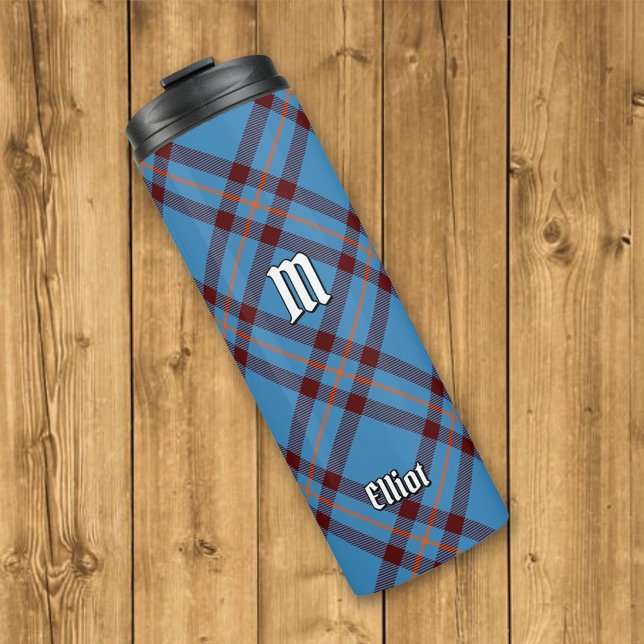 Clan Elliot Ancient Tartan Thermal Tumbler Thermosbecher (Von Creator hochgeladen)