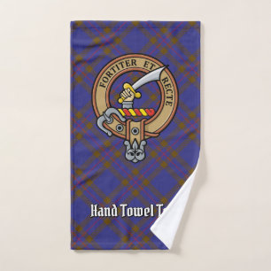 Clan Elliot Crest sur Tartan moderne