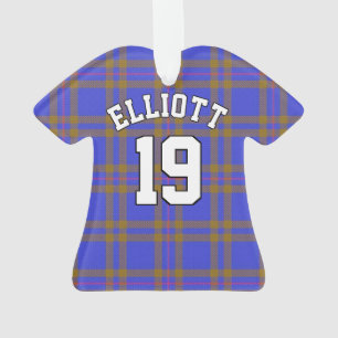 Clan Elliot Elliott Tartan Weihnachts-Jersey Ornament