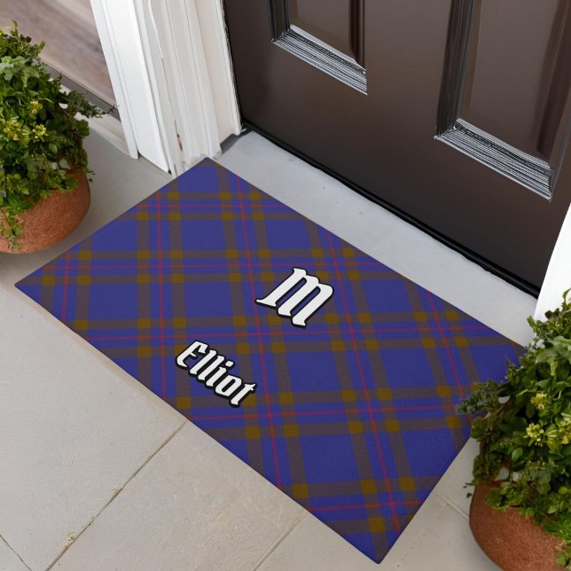 Clan Elliot Modern Tartan Doormat Fußmatte (Von Creator hochgeladen)