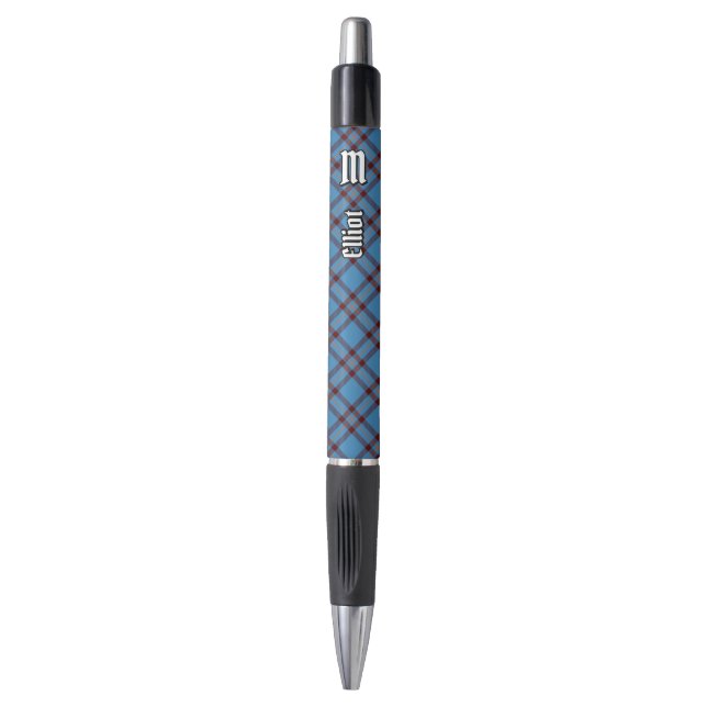 Clan Elliot Stylo Tartan Ancien (Devant (Vertical))