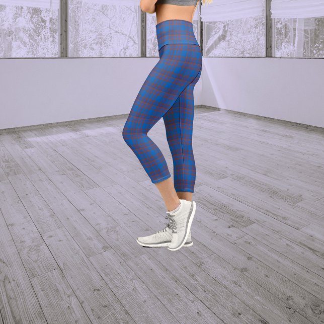 Clan Elliot Tartan Kariert Capri Leggings (Von Creator hochgeladen)