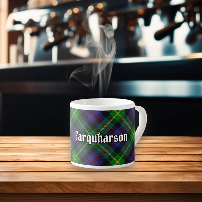 Clan Farquharson Tartan Espresso Cup Espressotasse (Von Creator hochgeladen)