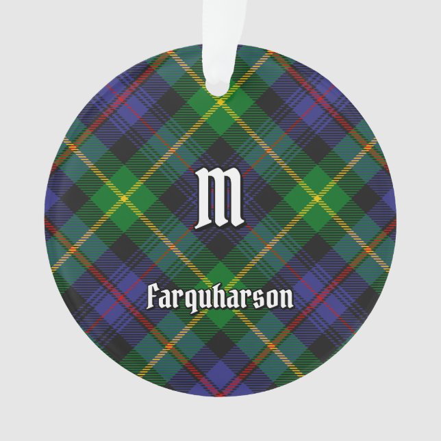 Clan Farquharson Tartan Ornament (Vorderseite)