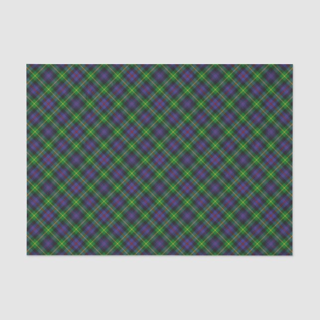 Clan Farquharson Tartan Tissue Paper Seidenpapier (Vorderseite)