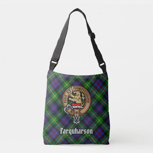 Clan Farquharson Tartan Tragetaschen Mit Langen Trägern (Vorderseite)