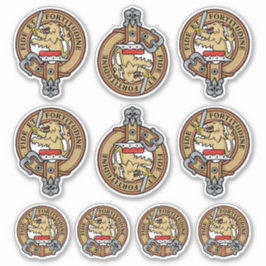 Clan Farquharson Wappen Sticker Set