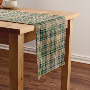Clan Farrell Tartan Patan Irish Kariert Kurzer Tischläufer