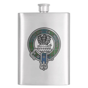 Clan Ferguson Atholl Tartan Wappen Flachmann