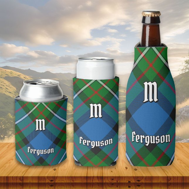 Clan Ferguson Tartan Can Cooler Dosenkühler (Von Creator hochgeladen)